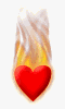 coeur qui brule