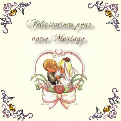felicitations pour votre mariage